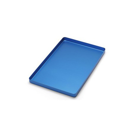 Aluminum Tray Blue Small 185 x 140 x 15mm