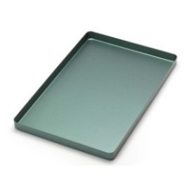 Aluminum Tray Green Small 185 x 140 x 15mm