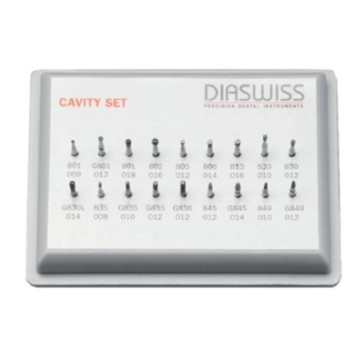 Diamond Cavity Burs Set/18