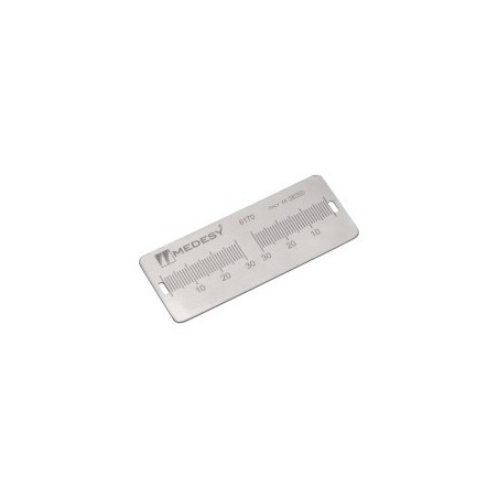 Endodontic Ruler Flat