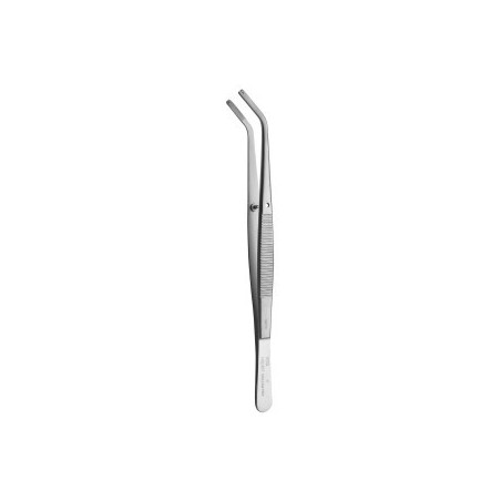 Tweezer For Suture Curved