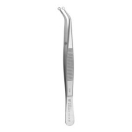 Suture Tweezer Round Curved