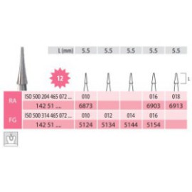 Carbide Bur, Truncated Cone, FG 465-010