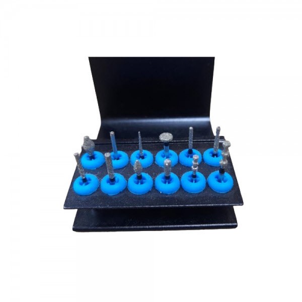 FG Crown Preparation Burs Kit, Black Super Coarse