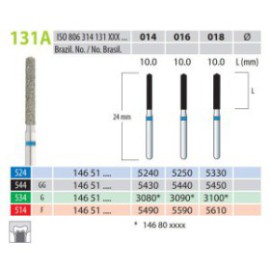 Diamond Burs, Torpedo, FG 131A-016, Fine