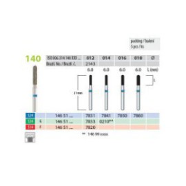 Diamond Burs, Torpedo, FG 140-012, Medium