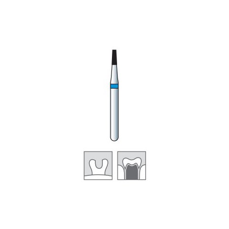 Diamond Burs, Truncated Cone, Fine Grit, FG 169-010