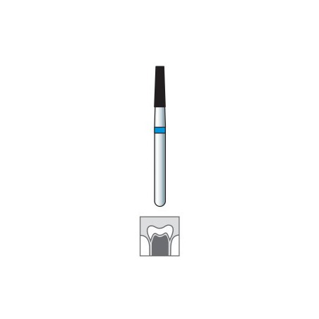 Diamond Burs, Truncated Cone, Medium Grit, FG 171-016