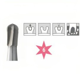 FG Tungsten Carbide Bur 500.314.237.006.010 (US No.331)