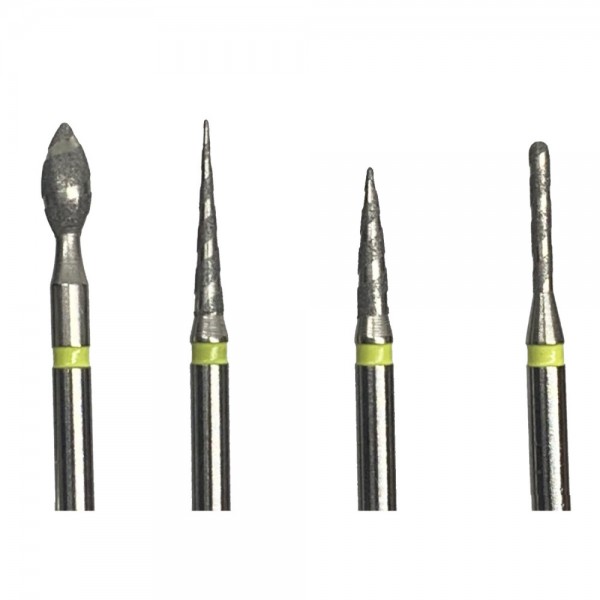 Superfine Finishing Burs Set, 3-Piece Kit