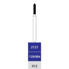 Diamond Bur, Torpedo, Medium, FG Long 315-012, 2121