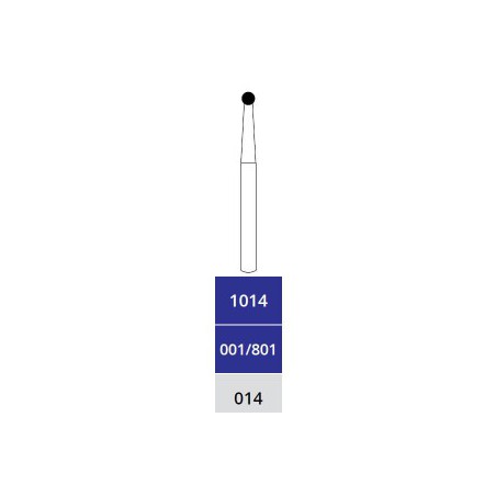 Diamond Burs, Round, Medium, FG 014