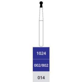 Diamond Bur, Round with Collar, Coarse, FG 014