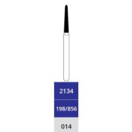 Diamond Bur, Cone Round End, Medium, FG Long 315-014, 2134