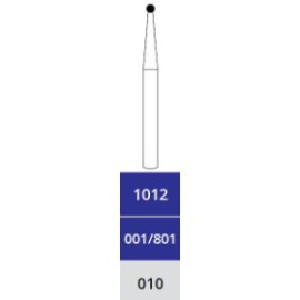 Diamond Burs, Round, Medium, FG 010