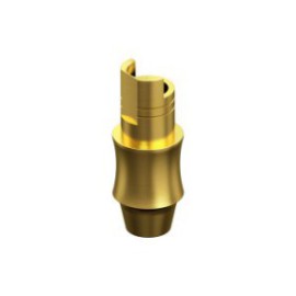 NOBEL BIOCARE, NOBELACTIVE, Non-Engaging Interface Abutment HG 4mm RP 4.3