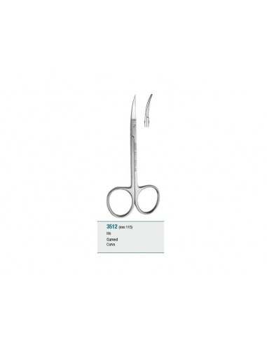 Medesy - Surgical Scissors, IRIS, curved