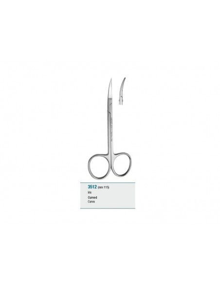 Medesy - Surgical Scissors, IRIS, curved