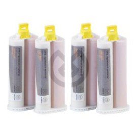 A-Silicone, Light Body, Fast Set, Cartridge 50ml x4