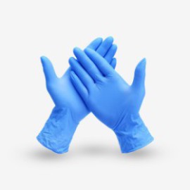 Nitrile Gloves Powder-Free Size Large, Box/100