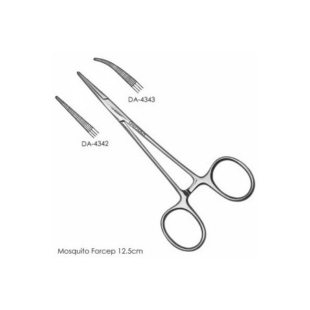 Hemostatic Forcep Mosquito Striaght 12.5cm Straight