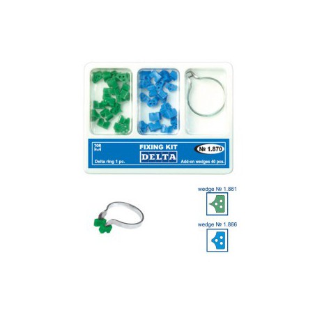 Layan Wedge Fixing Kit Delta (1 Ring + 40 Add-ons)