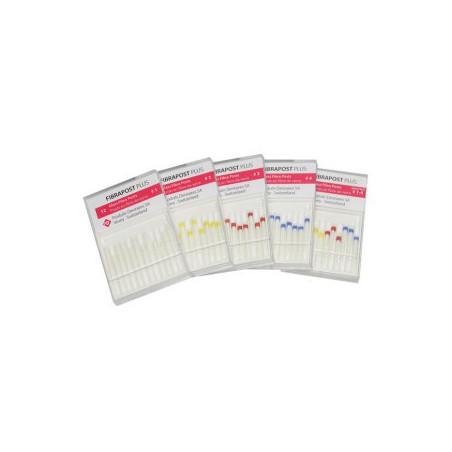 Fiberapost Plus DC, White, Assorted, Size No. (1-4)