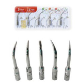 Ultrasonic Scaler Tips Set (G1*2,G2,G4,P1) for Woodpecker and EMS ONLY