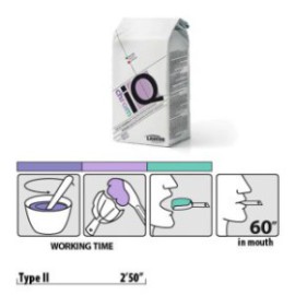 iQ Chrom Alginate, Purple/Lilac/Green, Type 2, Slow (2:50 min)