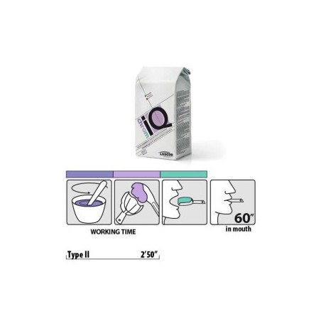 iQ Chrom Alginate, Purple/Lilac/Green, Type 2, Slow (2:50 min)