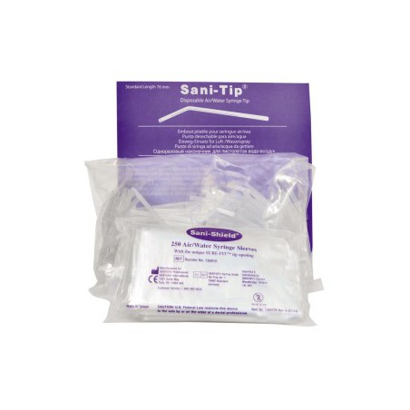 Sani-Tips 250 Pcs + 250 Sani-Shield Sleeves