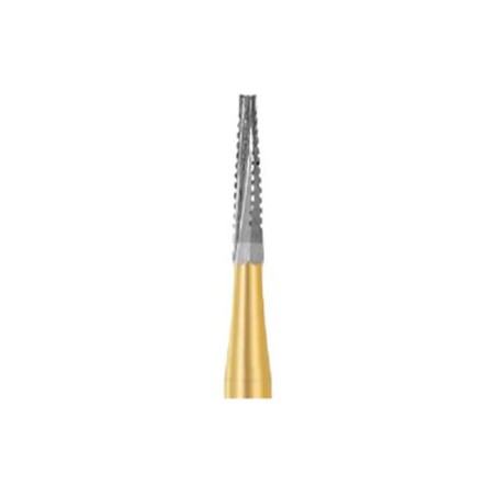 MultiPrep Carbide Bur Standard, Taper Flat End Crosscut, FG-010