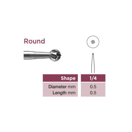 Operative Carbide Bur, Round, RA-005