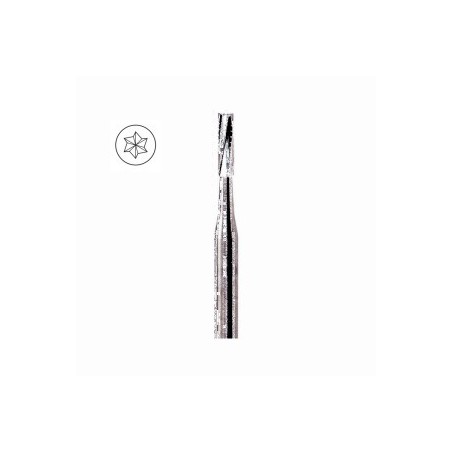 Operative Carbide Bur, Straight Flat End Crosscut, FG-010