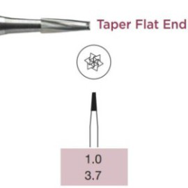 Operative Carbide Bur, Taper Flat End, RA-010