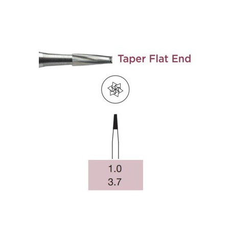 Operative Carbide Bur, Taper Flat End, RA-010