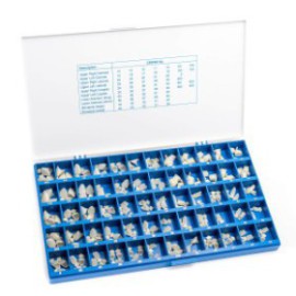 Temporary Polycarbonate Crowns, Anterior and Premolars, Assorted