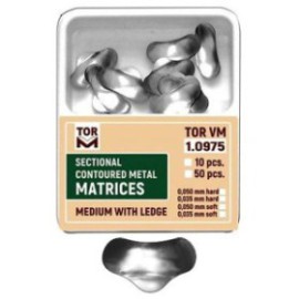 Sectional Contoured Metal Matrices, Medium with Ledge