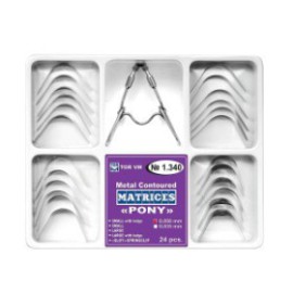 Metal Contoured Matrices Pony Kit, Springclip