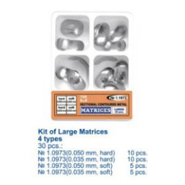 Sectional Contoured Matrices Large (Assorted Hardness), PK/30