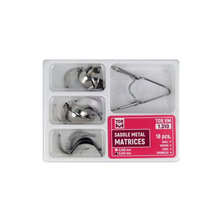 Saddle Metal Matrices Springclip Kit/18