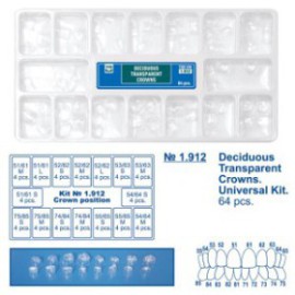 Deciduous Transparent Crowns Universal Kit