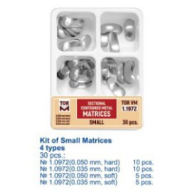 Sectional Contoured Matrices Small (Assorted Hardness), PK/30