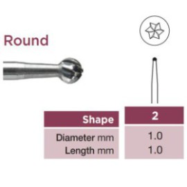 Operative Carbide Bur, Round, RA-010