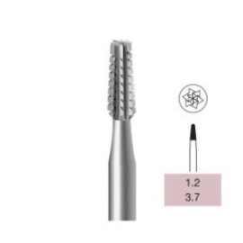 Operative Carbide Bur, Taper Dome End Crosscut, FG-012