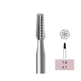 Operative Carbide Bur, Taper Dome End Crosscut, FG-016