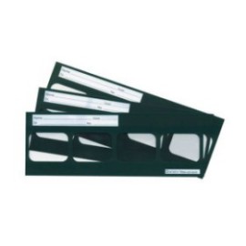 EZ-View Series 22: Green Masked 2 4H (67 x 181mm) PK/100