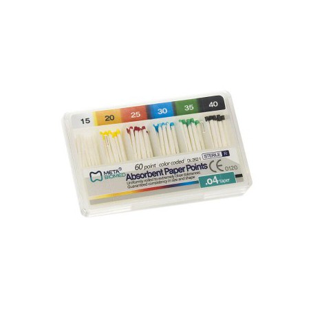 Absorbent Paper Points .04 Taper No. 20