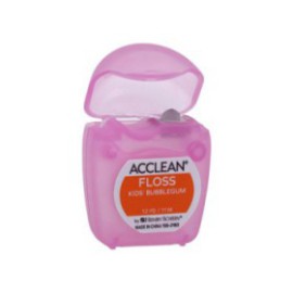 Acclean Floss Unwaxed 12 Yards Bubblegum Patient Size 72/Bx