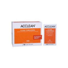 Acclean Floss Threader 10/Package 1000/Bx